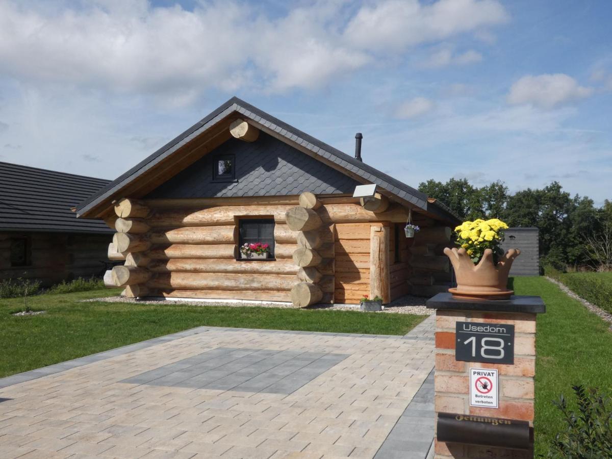 Naturstammhaus Tollensesee Gross Nemerow Ngoại thất bức ảnh